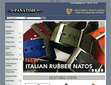 Tablet Screenshot of panatime.com